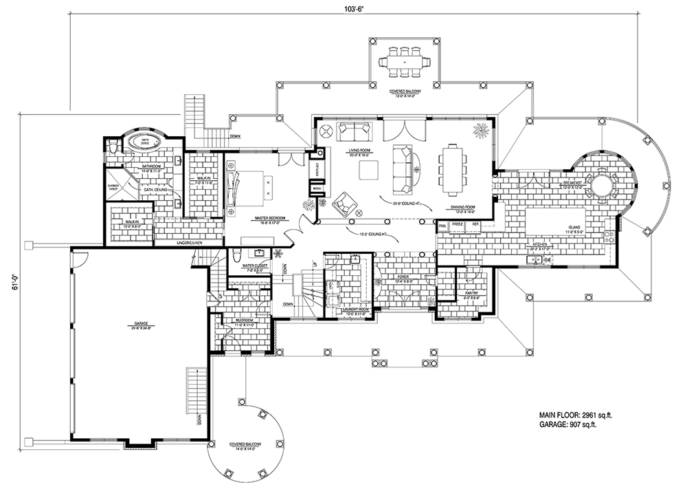 Floor Plan Main Level