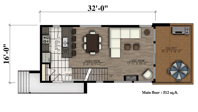 Floor Plan Main Level