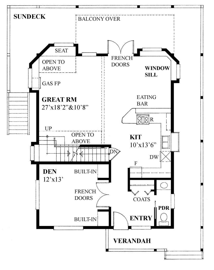 Floor Plan Main Level