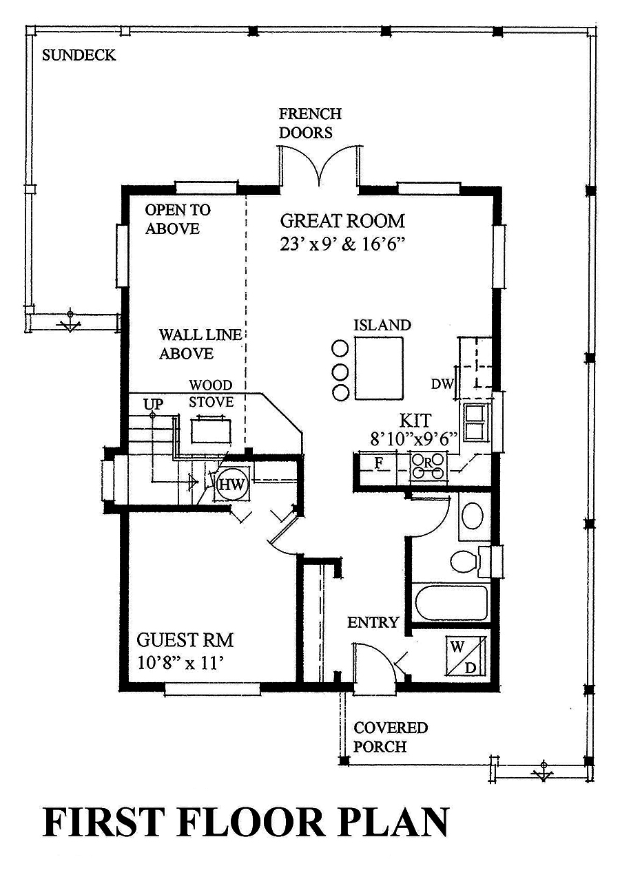 Floor Plan Main Level