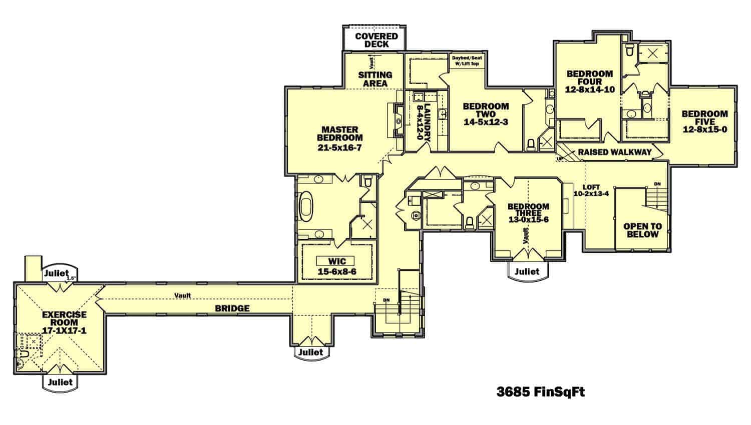 Floor Plan Upper Level