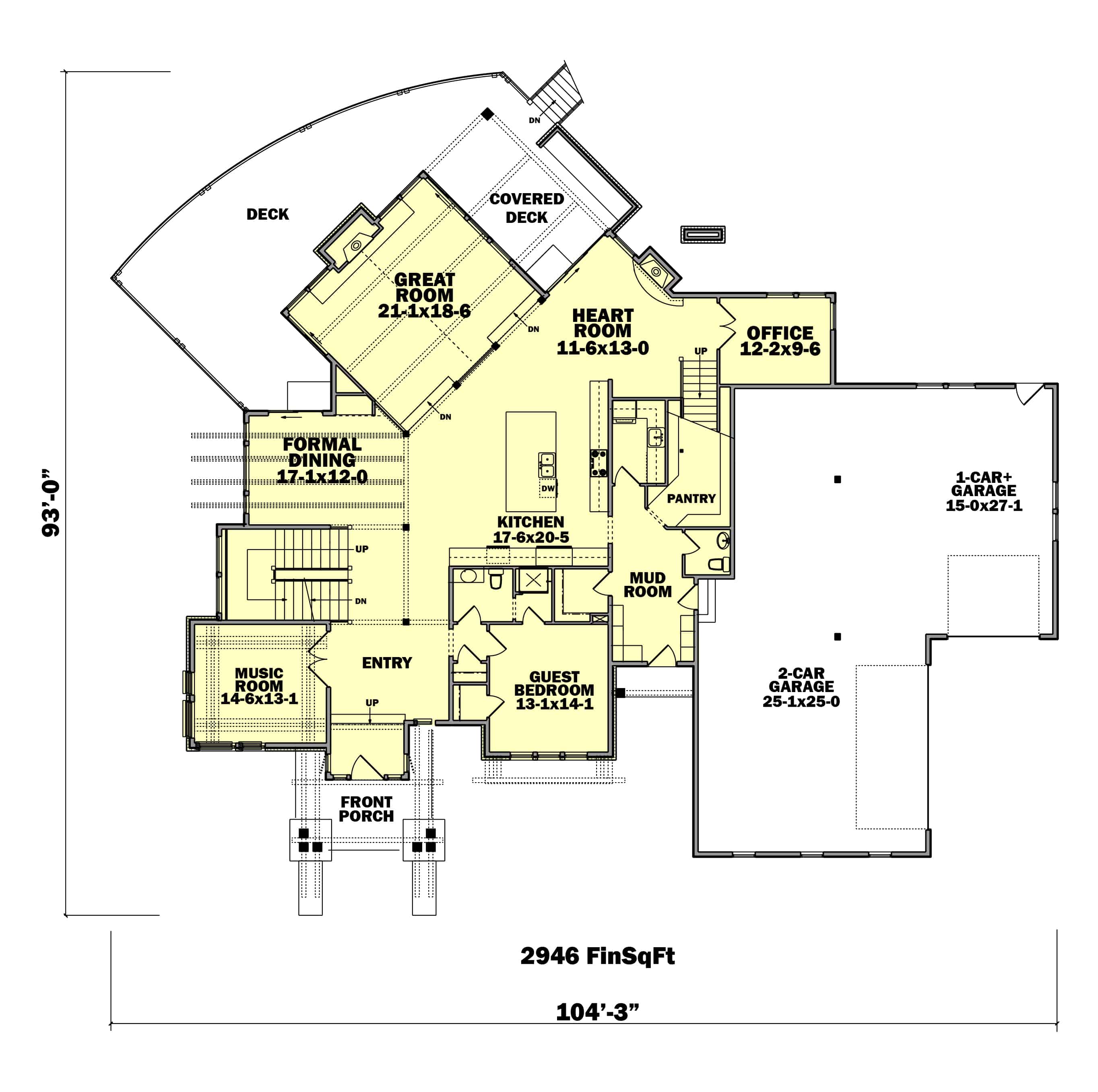 Floor Plan Main Level