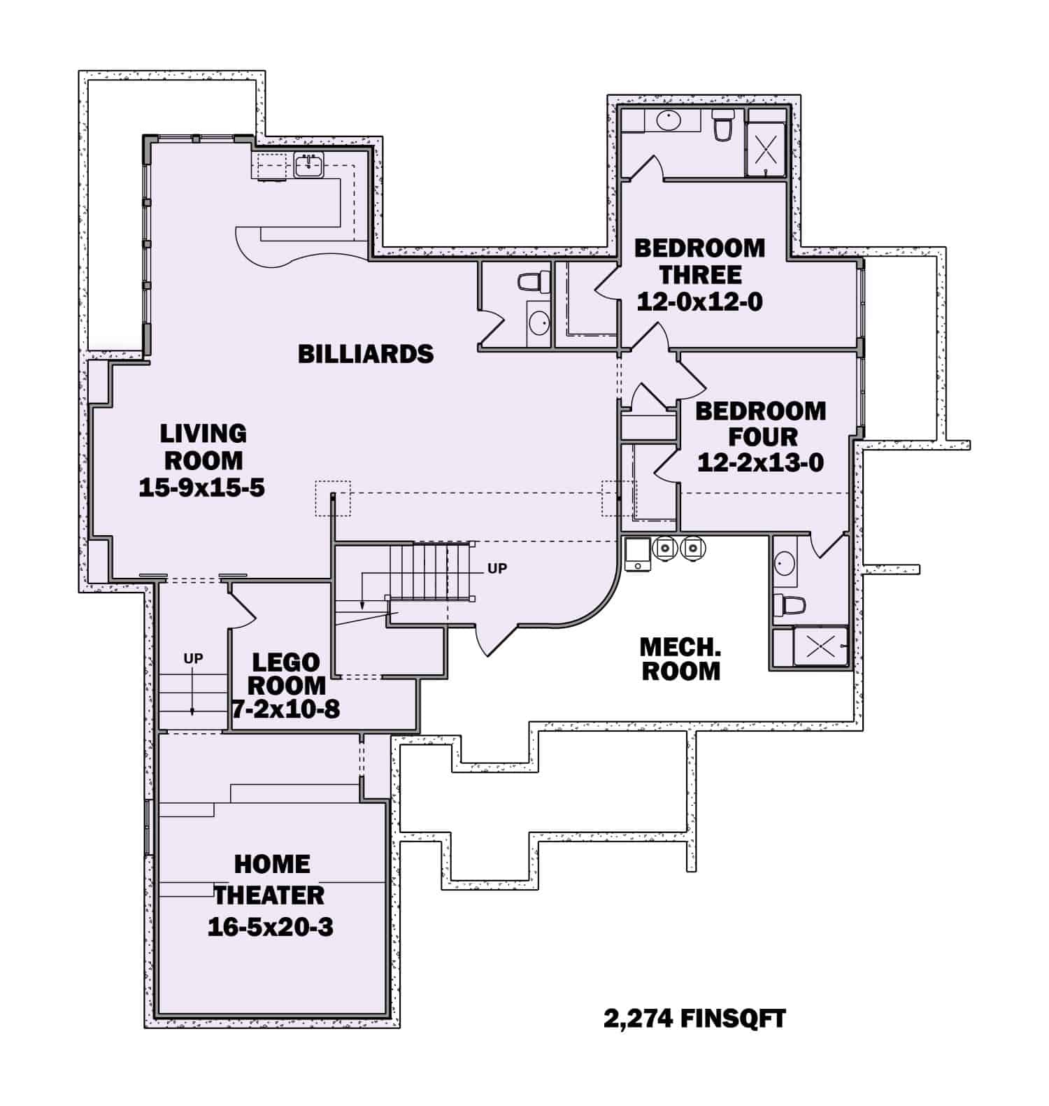 Floor Plan Basement