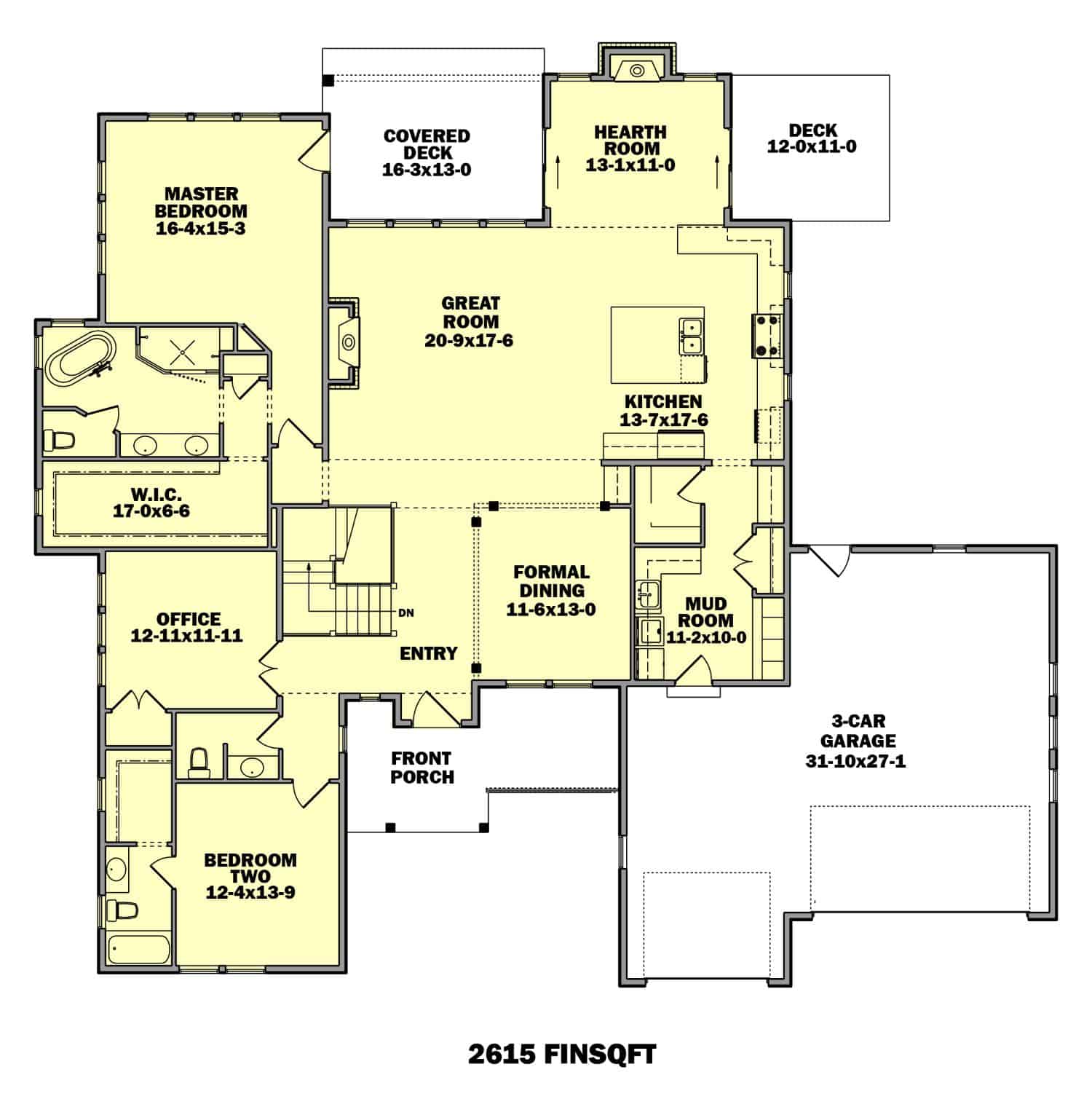 Floor Plan Main Level