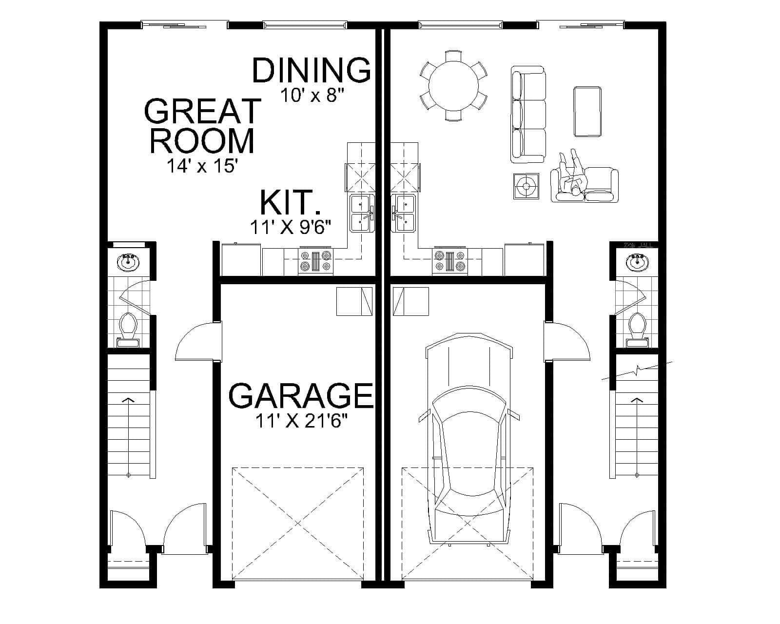 Floor Plan First Story