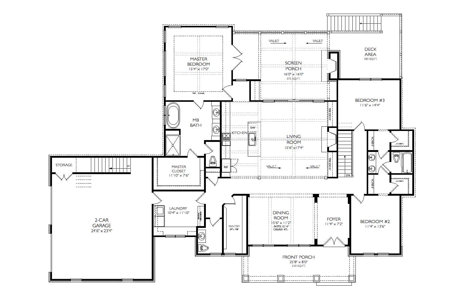 Floor Plan First Story
