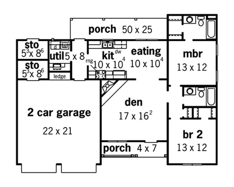 Floor Plan First Story