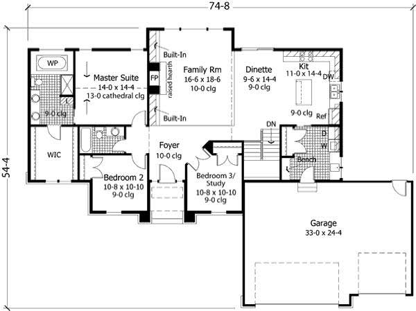 Floor Plan First Story