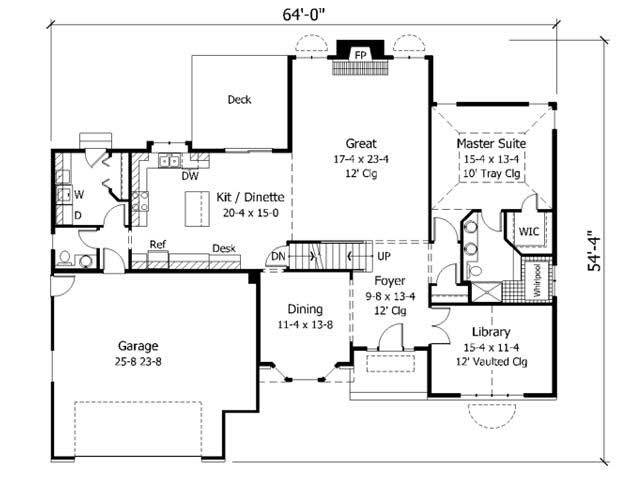 Floor Plan First Story