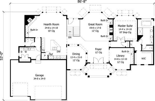 Floor Plan First Story