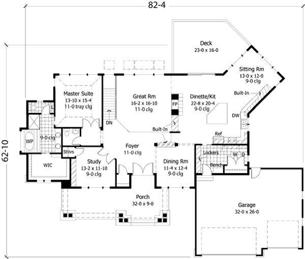 Floor Plan First Story