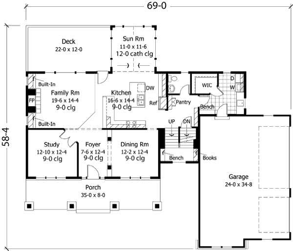 Floor Plan First Story