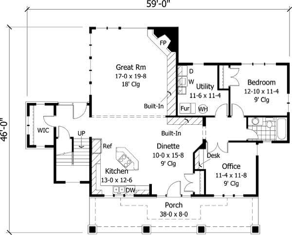 Floor Plan First Story