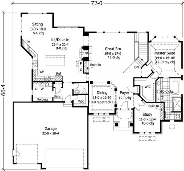 Floor Plan First Story