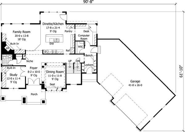 Floor Plan First Story