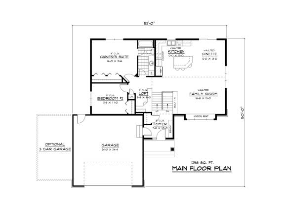 Floor Plan First Story