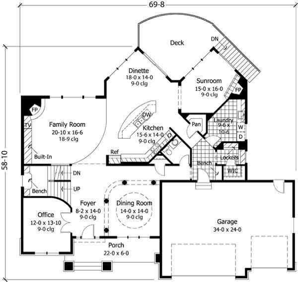 Floor Plan First Story