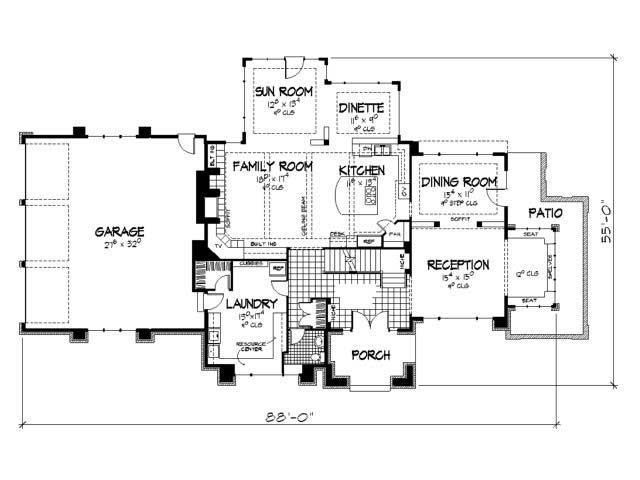 Floor Plan First Story