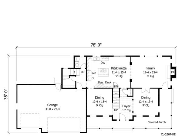 Floor Plan First Story