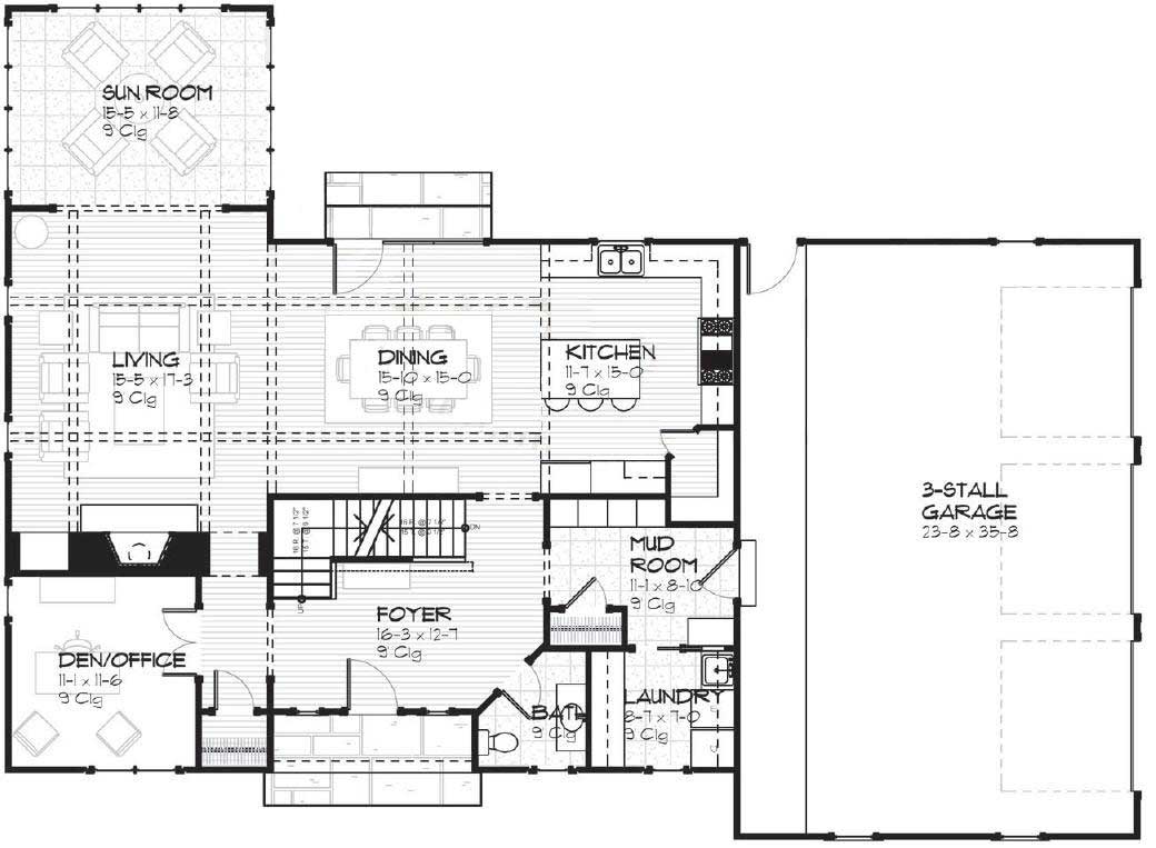 Floor Plan First Story