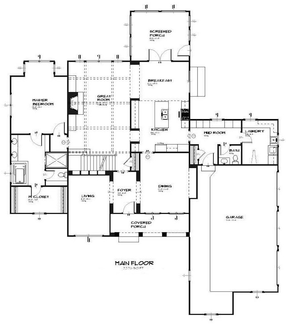 Floor Plan Main Level