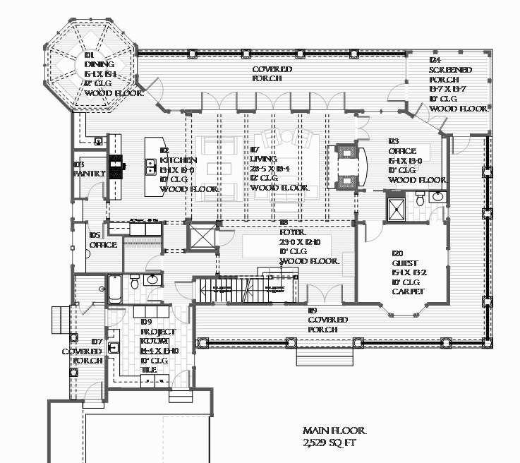 Floor Plan Main Level