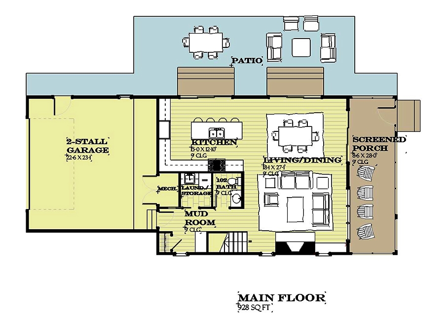 Floor Plan Main Level