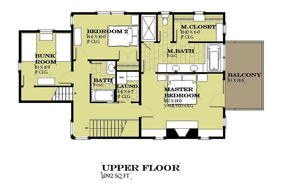 Floor Plan Upper Level