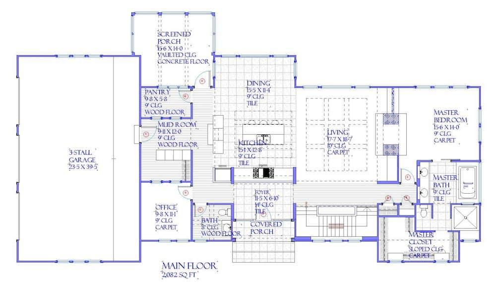 Floor Plan Main Level