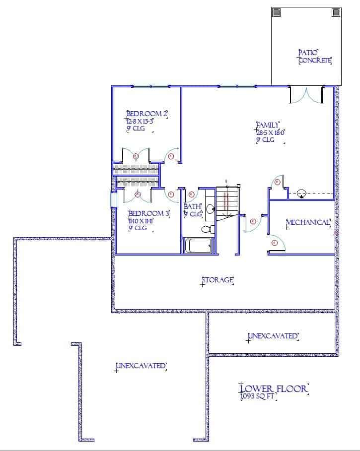 Floor Plan Basement