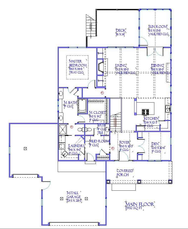 Floor Plan Main Level