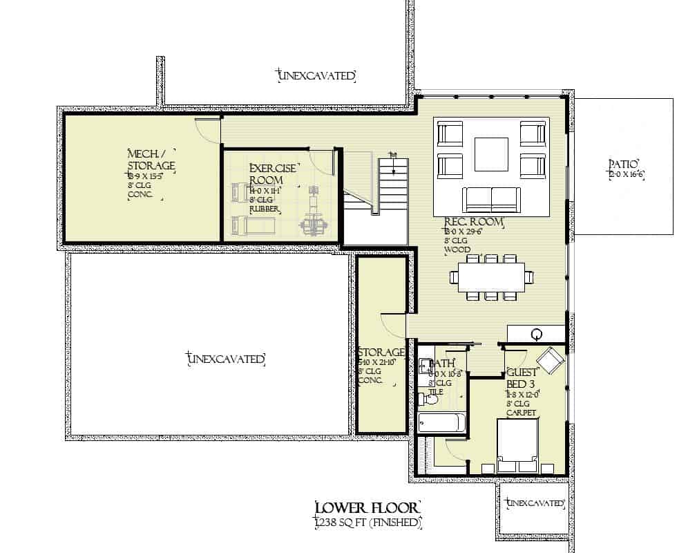 Basement Option Layout