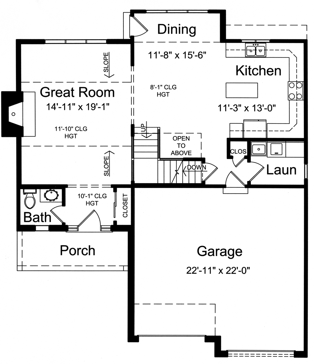 Floor Plan Main Level