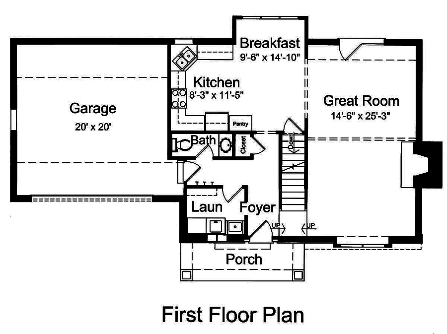 Floor Plan Main Level