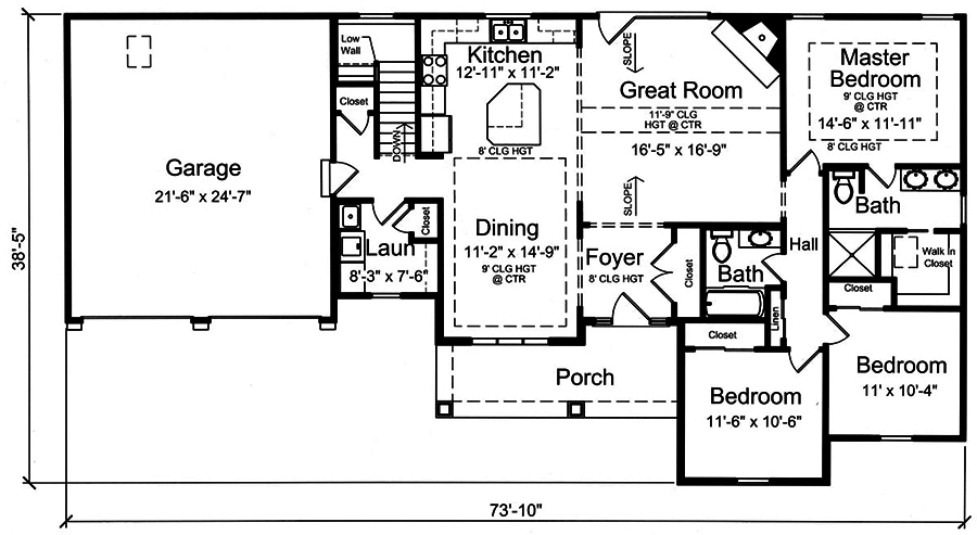Floor Plan Main Level