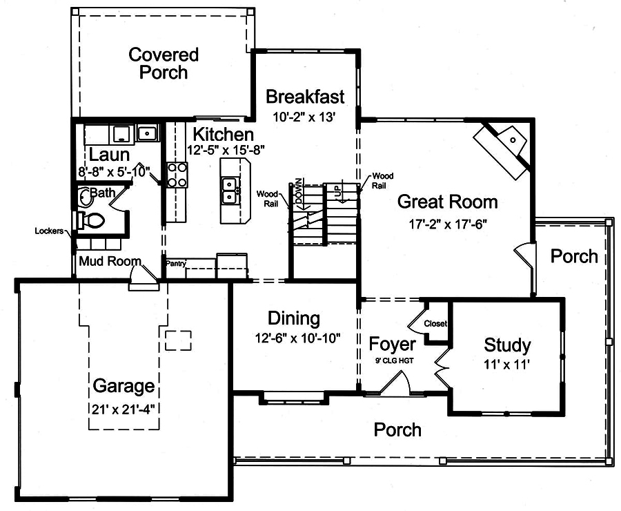 Floor Plan Main Level