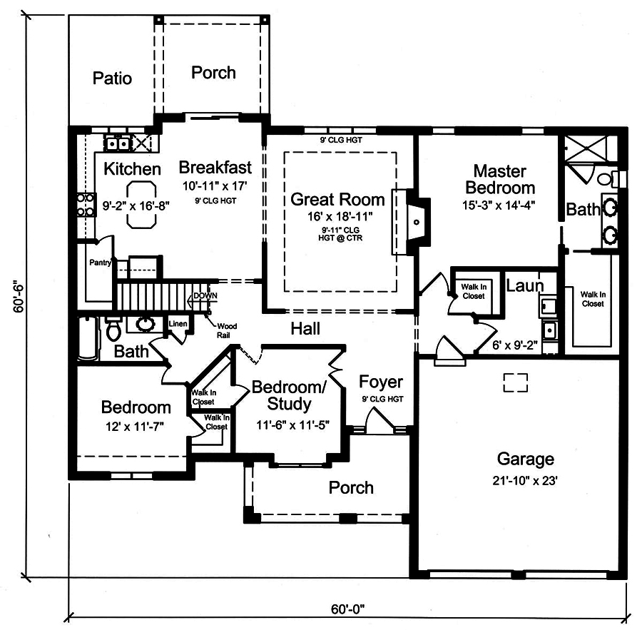 Floor Plan Main Level