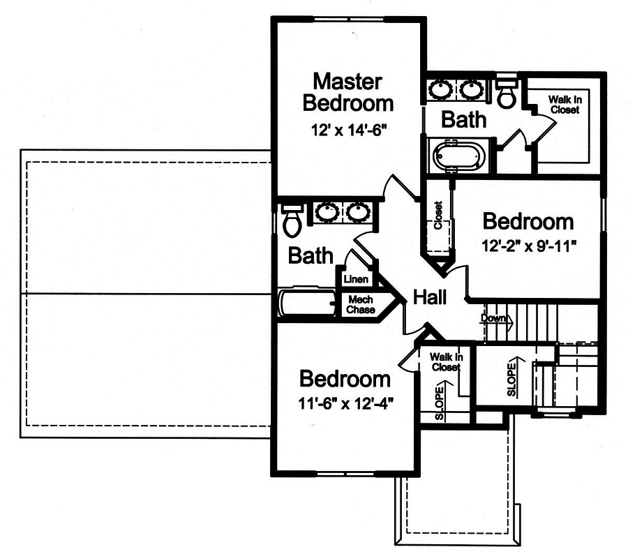 Floor Plan Upper Level