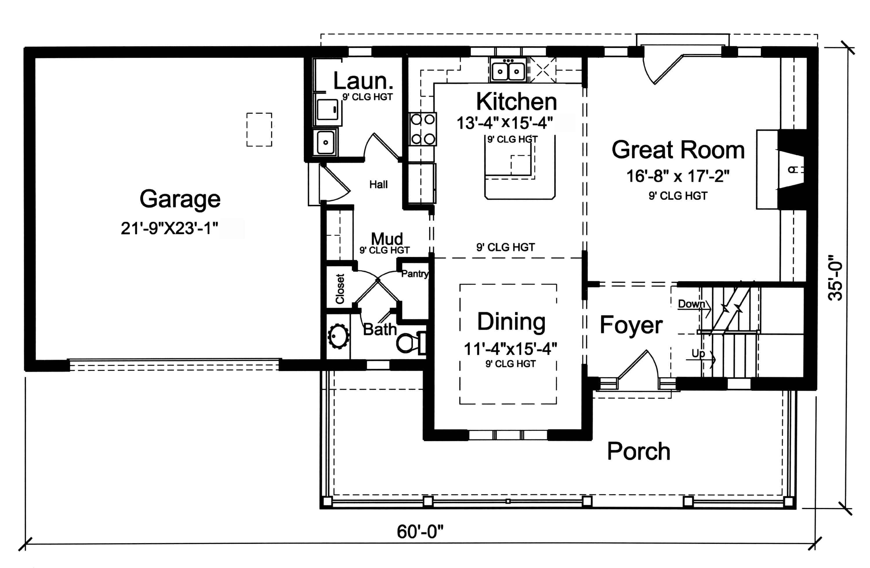 Floor Plan Main Level