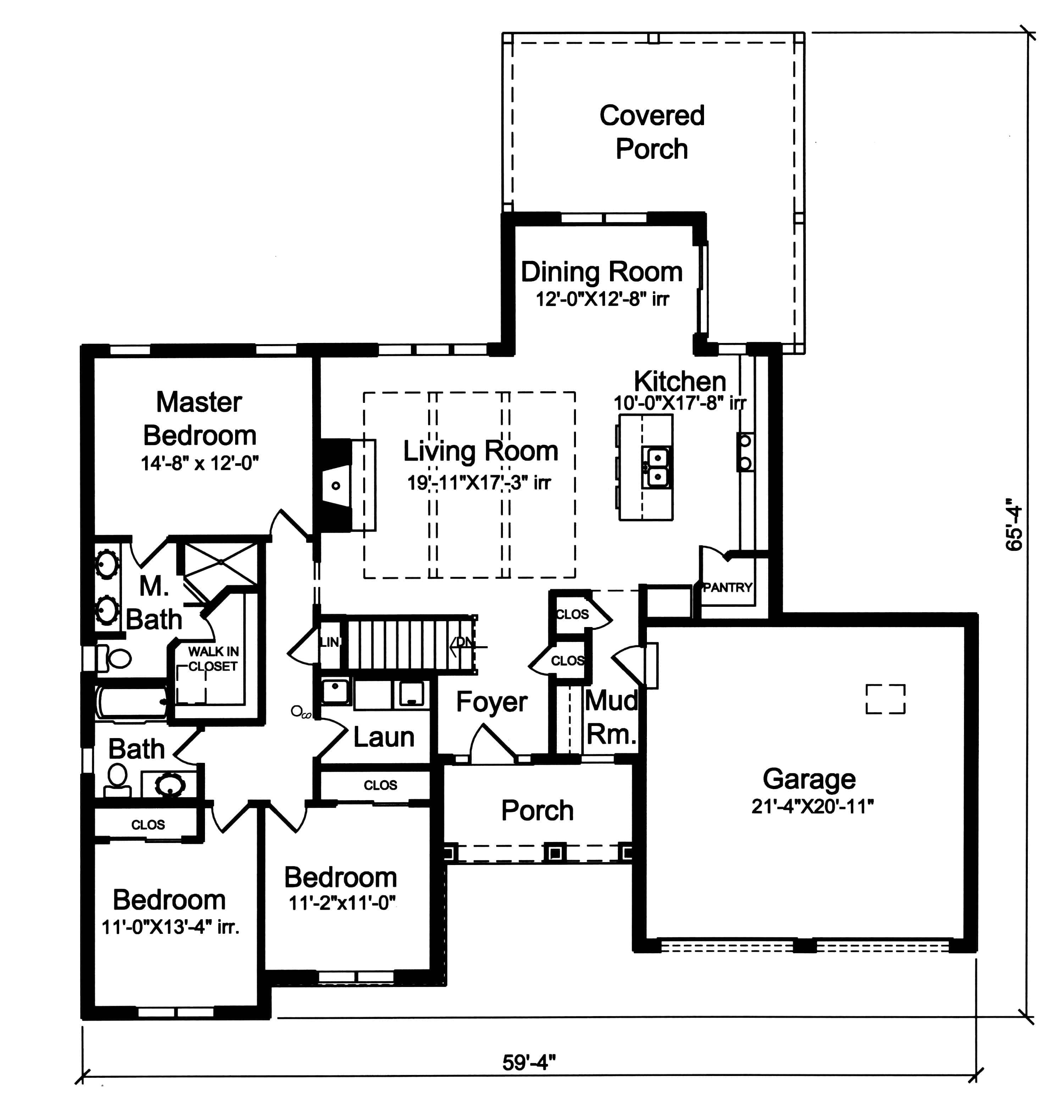 Floor Plan Main Level