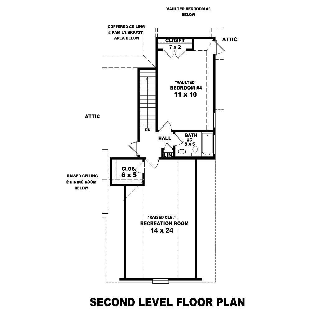 Floor Plan Second Story
