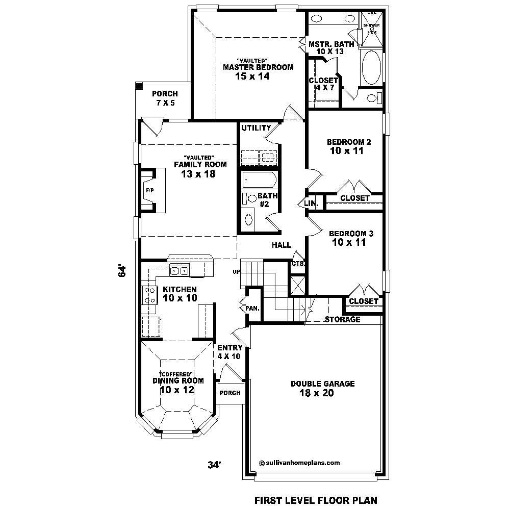 Floor Plan First Story