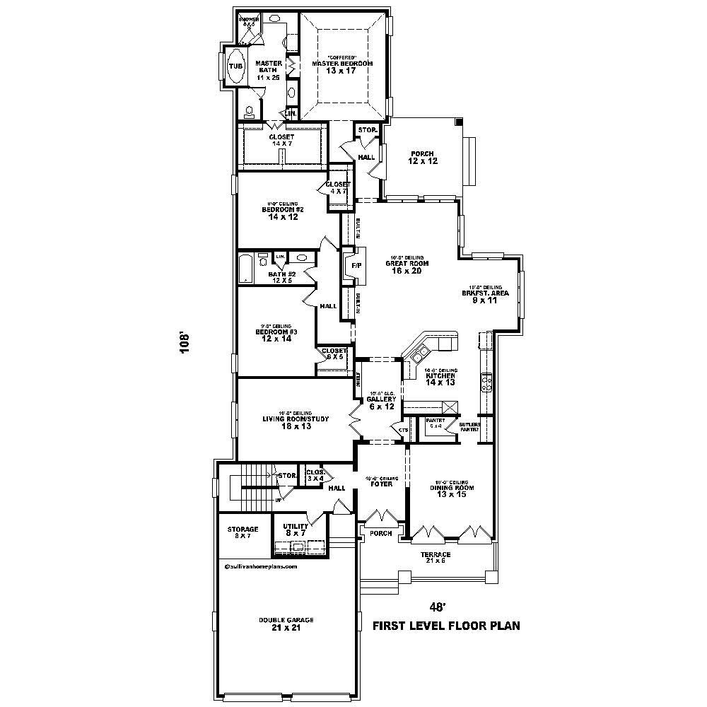 Floor Plan First Story