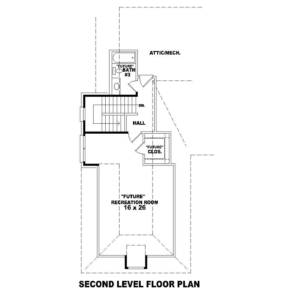 Floor Plan Second Story