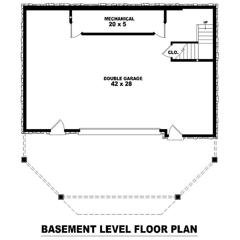 HOME PLAN BASEMENT