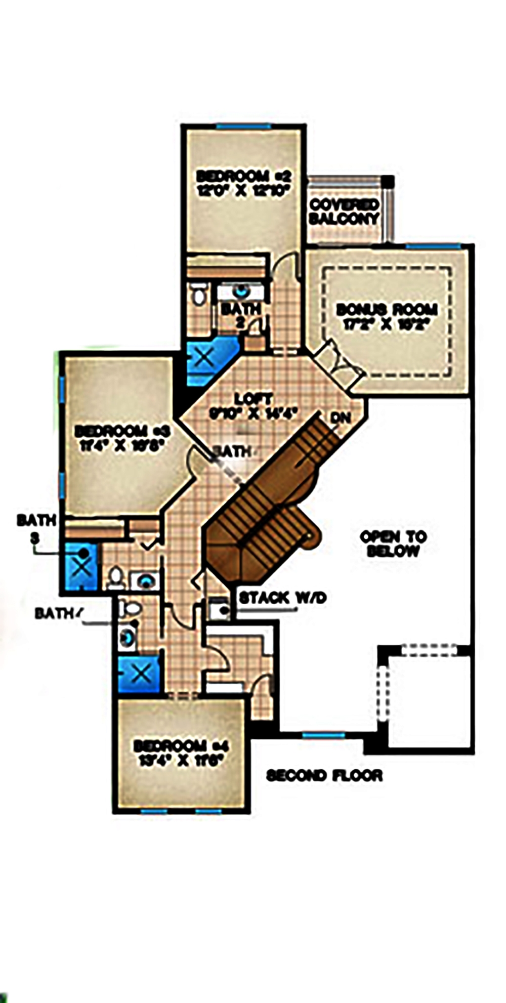 Floor Plan Upper Level