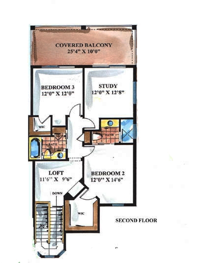 Floor Plan Upper Level