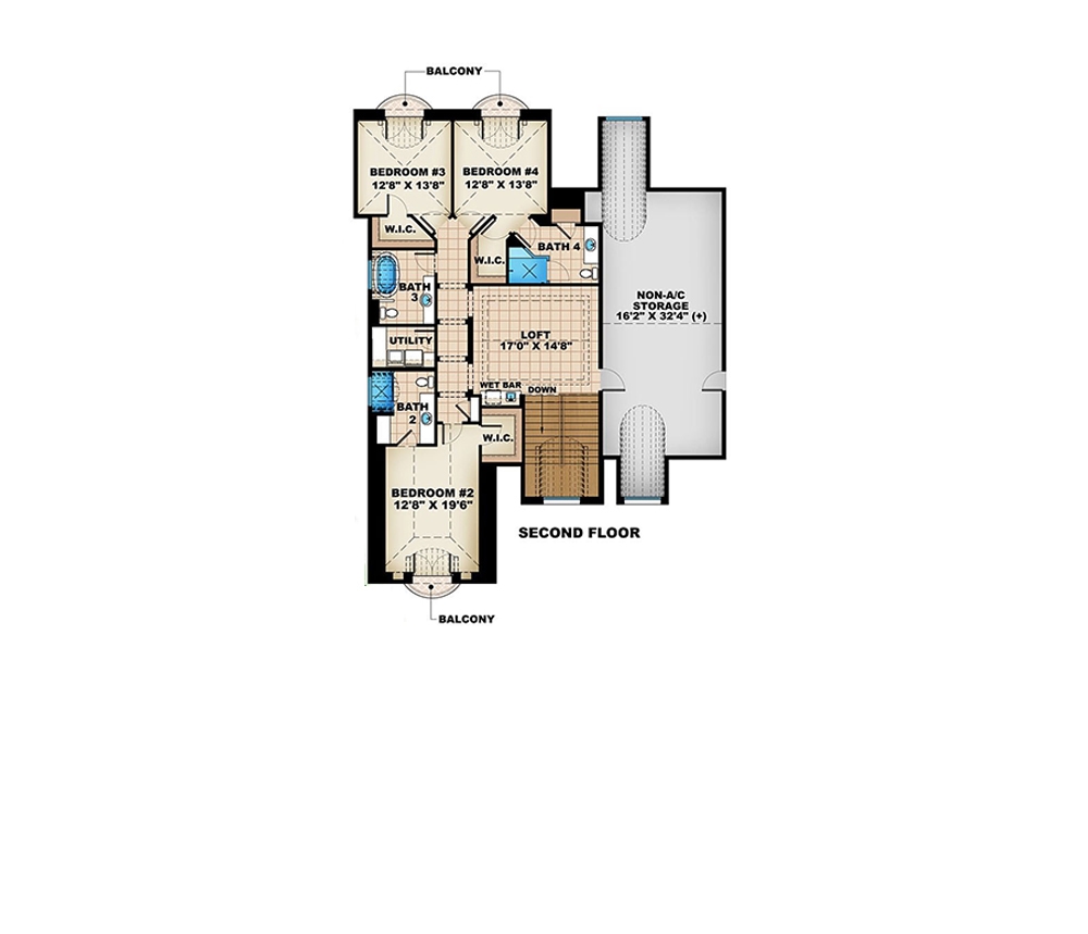 Floor Plan Upper Level