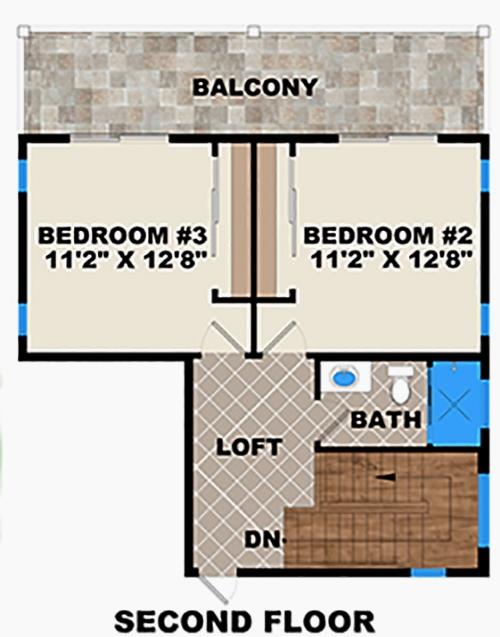 Floor Plan Upper Level
