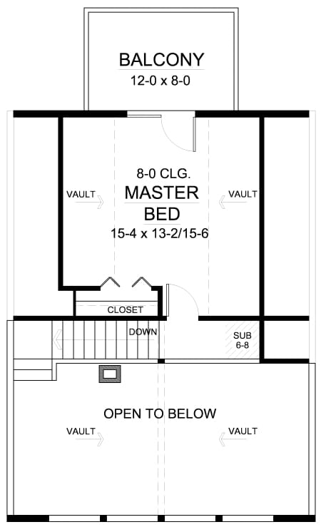 SECOND FLOOR PLAN